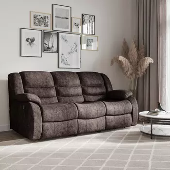 Диван 3-местный с двумя механизмами «Реклайнер» Ридберг