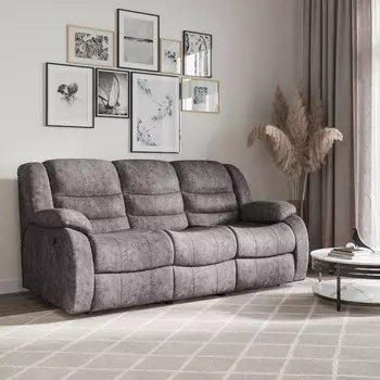 Диван 3-местный с двумя механизмами «Реклайнер» Ридберг