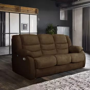 Диван 3-местный с двумя механизмами «Реклайнер» Ридберг