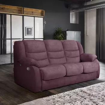 Диван 3-местный с двумя механизмами «Реклайнер» Ридберг