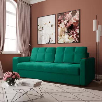 Диван Киль-4 с пуфом