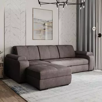 Диван левый 2-х местный с оттоманкой Мартин