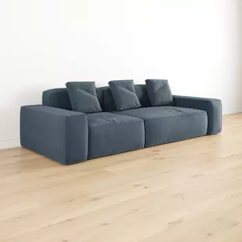 Диван модульный прямой левый Бакстер