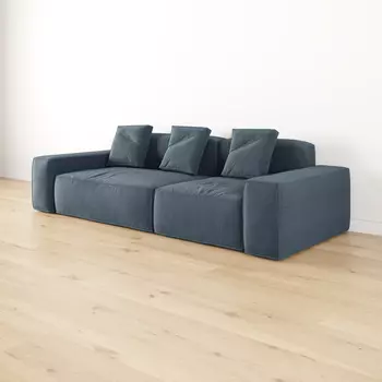 Диван модульный прямой правый Бакстер