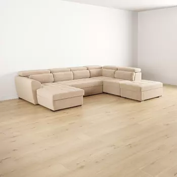 Диван модульный угловой П-образный левый Фиджи