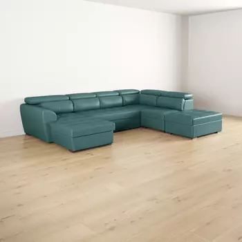 Диван модульный угловой П-образный левый Фиджи