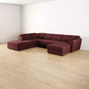 Диван модульный угловой П-образный правый Фиджи