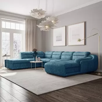 Диван угловой П-образный левый Пекин