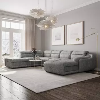 Диван угловой П-образный левый Пекин