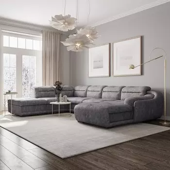 Диван угловой П-образный левый Пекин