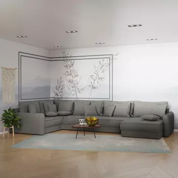 Диван угловой П-образный Кросби