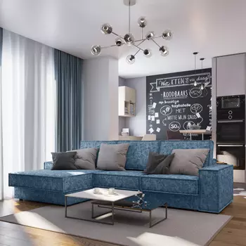 Диван угловой левый Бергамо