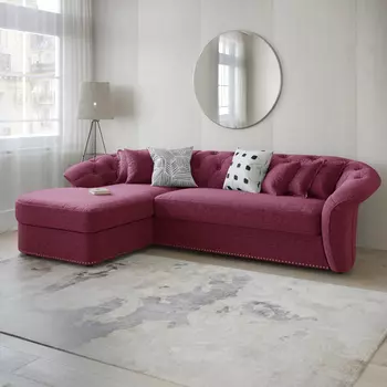 Диван угловой левый Гермес