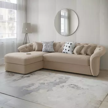 Диван угловой левый Гермес