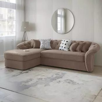 Диван угловой левый Гермес