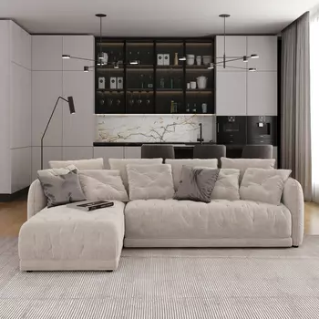 Диван угловой левый Хейли 2,9