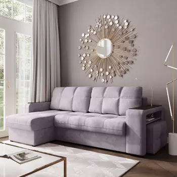 Диван угловой левый Киль-4 с пуфом