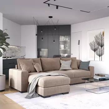 Диван угловой левый Лесли