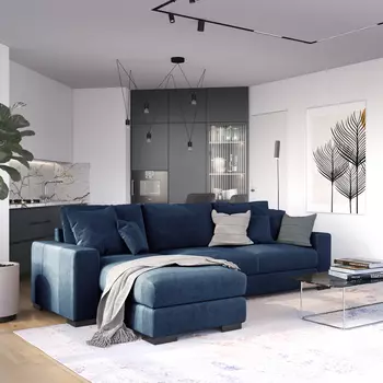 Диван угловой левый Лесли