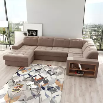 Диван угловой П-образный левый Лондон