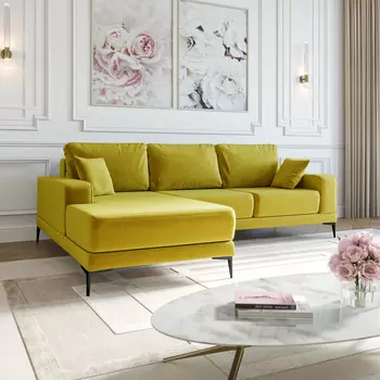 Диван угловой левый Мемфис