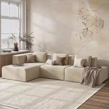 Диван угловой левый Сольер