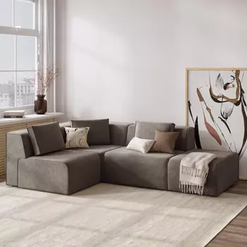 Диван угловой левый Сольер