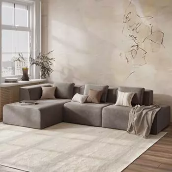 Диван угловой левый Сольер