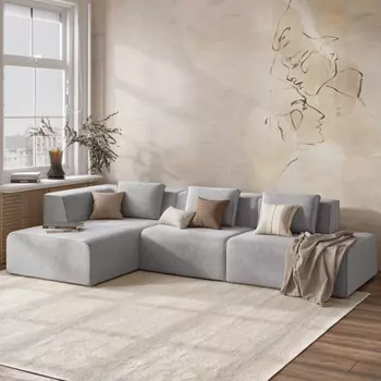 Диван угловой левый Сольер