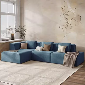 Диван угловой левый Сольер