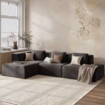 Диван угловой левый Сольер