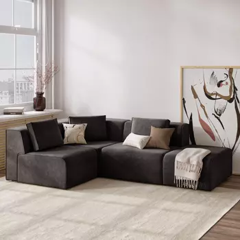 Диван угловой левый Сольер