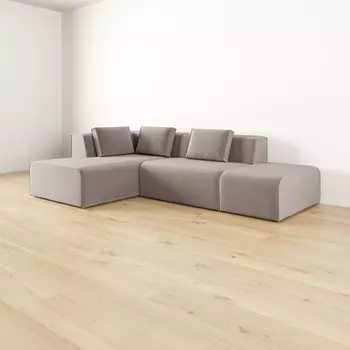 Диван угловой левый Сольер