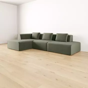 Диван угловой левый Сольер