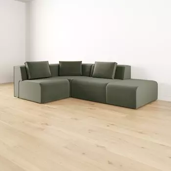 Диван угловой левый Сольер