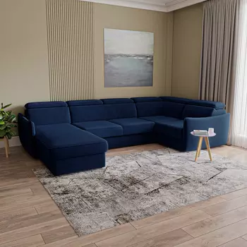 Диван угловой П-образный левый Торонто