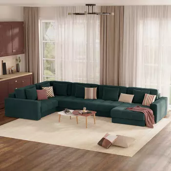 Диван угловой П-образный Дензел