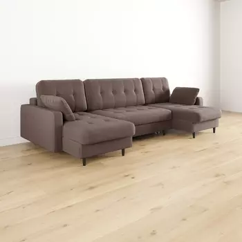 Диван угловой П-образный Маас