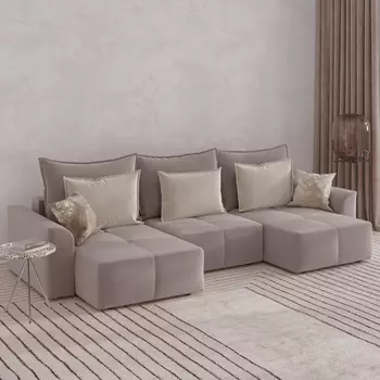 Диван угловой П-образный Сильвер