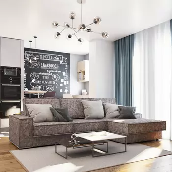 Диван угловой правый Бергамо