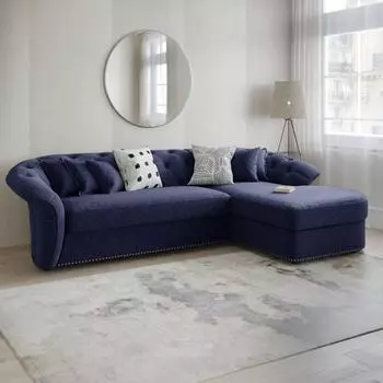 Диван угловой правый Гермес