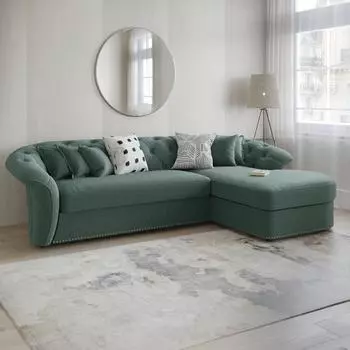 Диван угловой правый Гермес