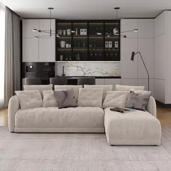 Диван угловой правый Хейли 2,9