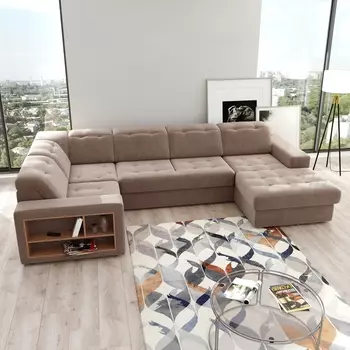 Диван угловой П-образный правый Лондон