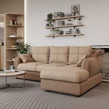 Диван угловой правый Неаполь