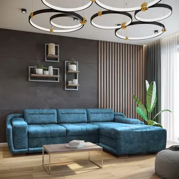 Диван модульный угловой правый Пекин