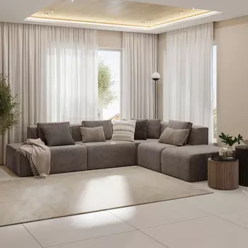 Диван угловой правый Сольер