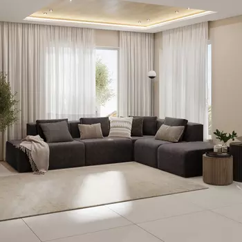 Диван угловой правый Сольер