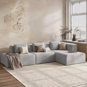 Диван угловой правый Сольер