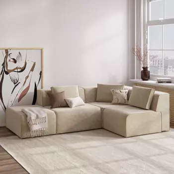 Диван угловой правый Сольер